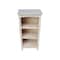 International Concepts Shaker Bookcase, 36" H, Unfinished SH-18236A - alternate 7